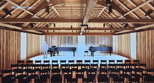 Und so soll er aussehen: Der neue Konzertsaal im Hagenhaus