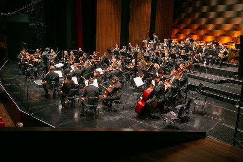 Ein ziemlich abenteuerlicher Mix aus verschiedenen Epochen und Himmelrichtungen bildete das Programm dieses 4. Abo-Konzerts des Symphonieorchesters Vorarlberg. (Foto: Dietmar Mathis) 
