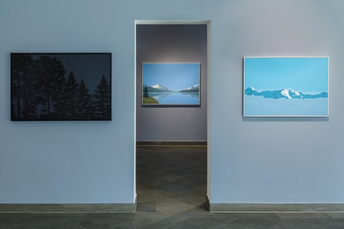 Stefan Rüesch - Blick in die Ausstellung „Flawless“, Galerie Sechzig (© Markus Tretter)