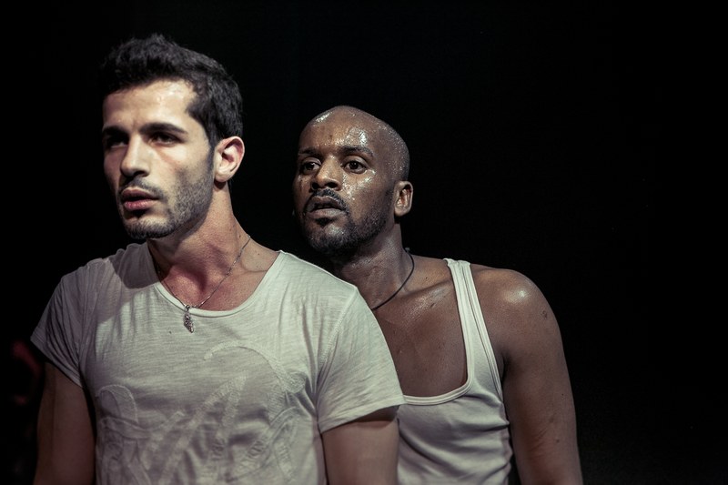 Ausdrucksvolles Duo von Maali Mali (links) und Samer Samahnah © Danny Willems
