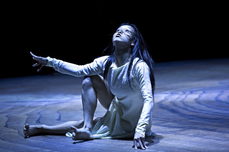 Die für den Kathak typischen, ausdrucksstarken, ritualisierten Elemente, die wirbelnden Drehungen und Sprünge, die ausgefeilte Arbeit mit Armen und Händen werden nahtlos mit Ausdrucksformen des zeitgenössischen Tanzes und akrobatischen Elementen angereichert