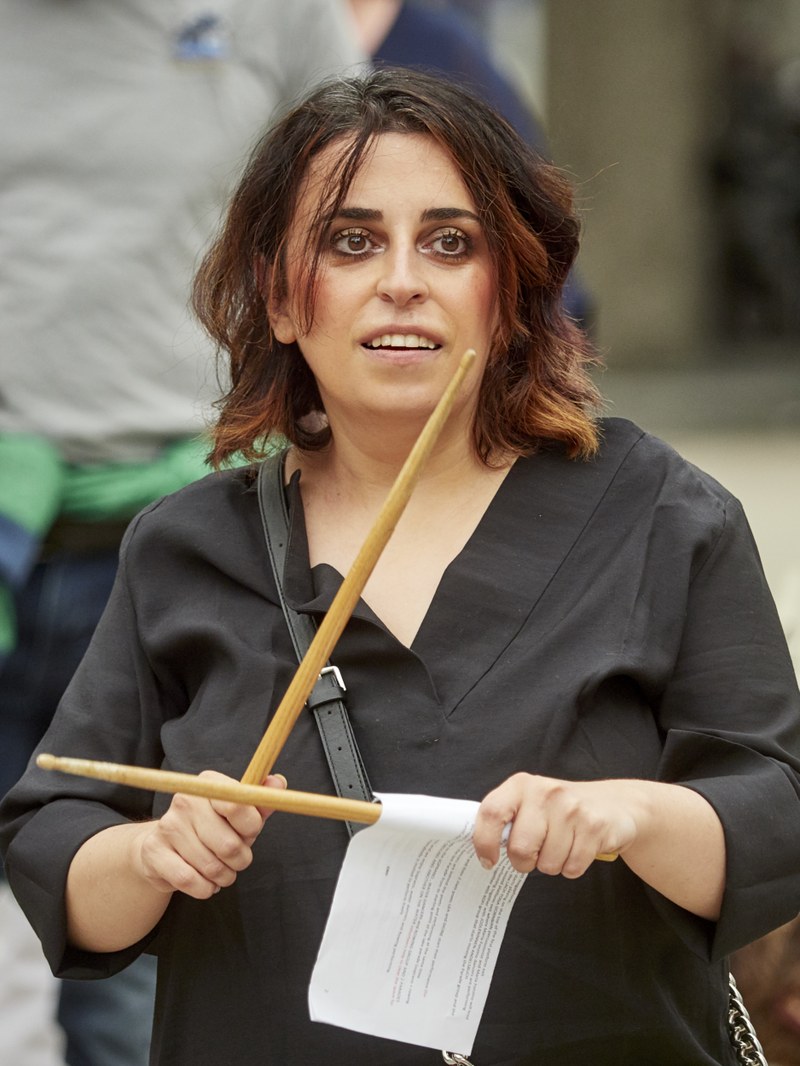 Marinella Senatore, Gründerin von "The Narrative School of Dance" und Leiterin der Prozession © Miro Kuzmanovic