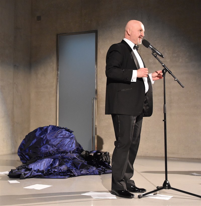 Marcus Thill bei seinem Monolog