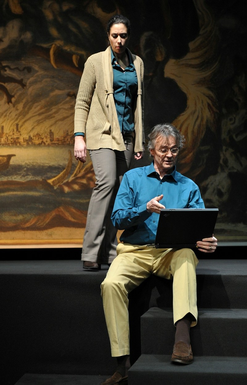 Anja Pölzl und Reinhard Hauser überzeugen in Wolfgang Mörths „Neid“ © Gerhard Kresser / Theater Kosmos