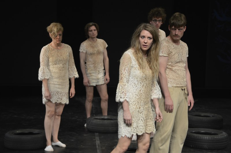 v.l.n.r.: Maria Fliri, Andreas Jähnert, Michaela Bilgeri, Benjamin Vanyek, Fabian Schiffkorn