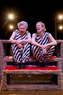Zwei hervorragenden Darstellerinnen: Helga Pedross (Elisabeth) und Maria Fliri (Franziska). (© markmosman)