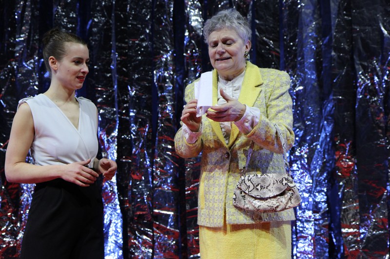 Helga Pedross als Mutter Lotz - herrlich