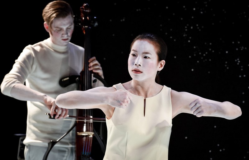 Schauspielerin Kotti Yun zeigte eine starken Bühnenpräsenz