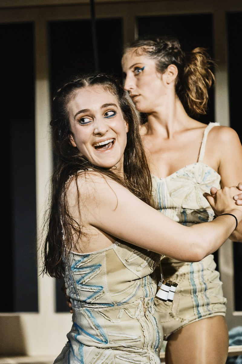 Großartig: Schauspielerin Maria Lisa Huber und Tänzerin Silvia Salzmann