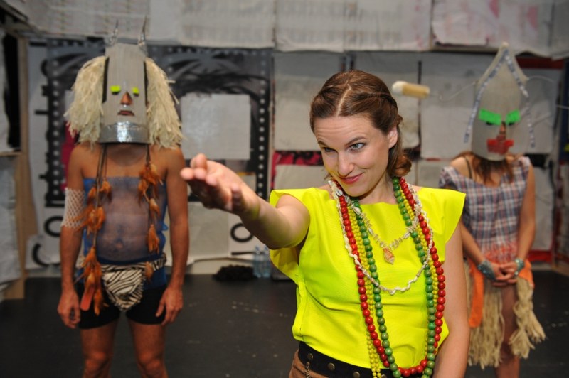 Johanna Marx als Deaf Vally