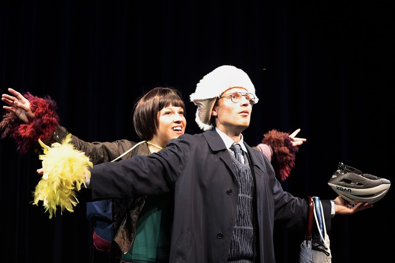 Eintauchen in den Traum vom Fliegen (Steffi Staltmeier und Andreas Jähnert) (c) Anja Köhler