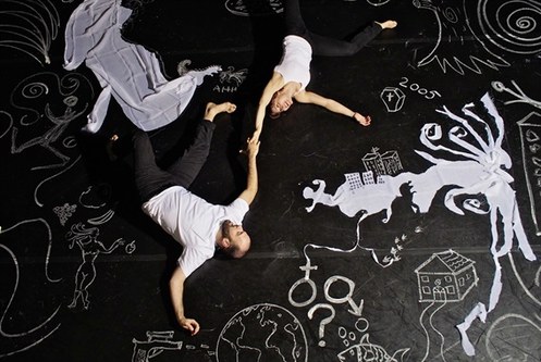 Chalk About, Choreografische Performance aus Köln