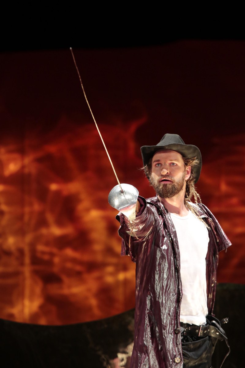 Großartig Tim Bryvogel als Cyrano