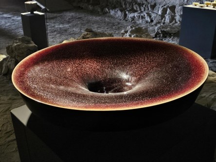 Thomas Bohle - glasiertes, doppelwandige Schale, glasiert (Foto: Karlheinz Pichler)
