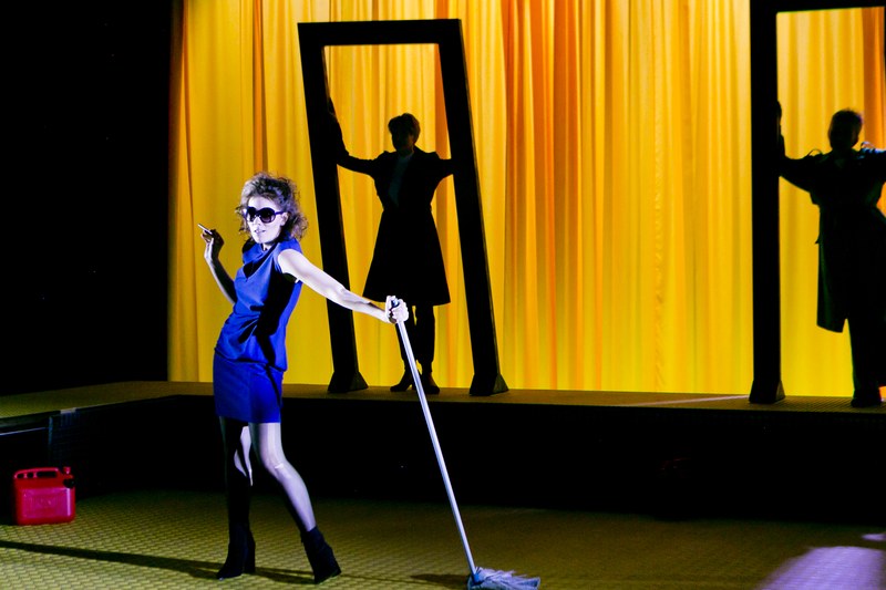 Lisa Schrammel als Göttin Dionysa (Foto: Dietmar Mathis)