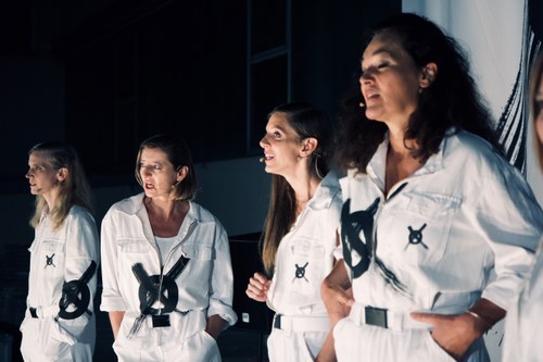 v.l.n.r. Pia Kolb, Katja Uffelmann, Diana Kashlan, Claudia Seigmann